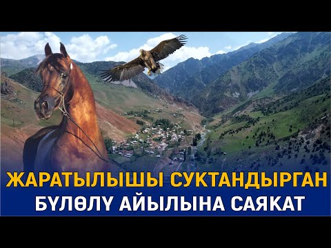 Видео: ЖАРАТЫЛЫШЫ СУКТАНДЫРГАН БҮЛӨЛҮ АЙЫЛЫНА САЯКАТ