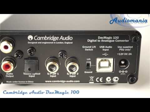 Видео: Внешний ЦАП Cambridge Audio DacMagic 100