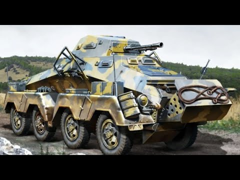 Видео: Немецкий тяжелый бронеавтомобиль Sd Kfz  231/ 232 (8 Rad)