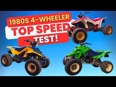 Видео: Тест максимальной скорости для 4-колесных автомобилей!