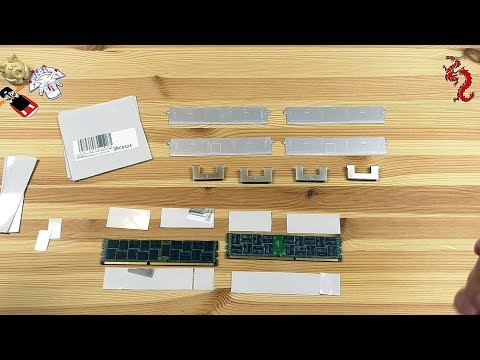 Видео: Серверная DDR3 с Aliexpress //Отмывка старой термопасты и установка  термопрокладок