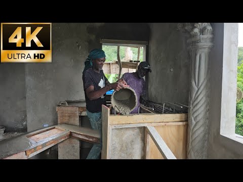 Видео: Литье кухонной столешницы