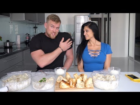 Видео: 3.2 кг ХИНКАЛИ ЗА РАЗ. CheatMeal Challenge 2. 3.2 kg Khinkalis.