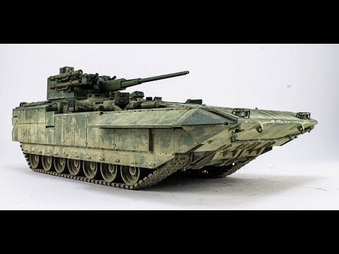 Видео: ТБМПТ Т15 АРМАТА . Покраска и везеринг.