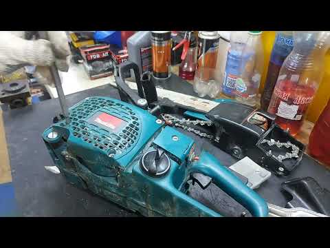 Видео: Бензопила Makita DGS430