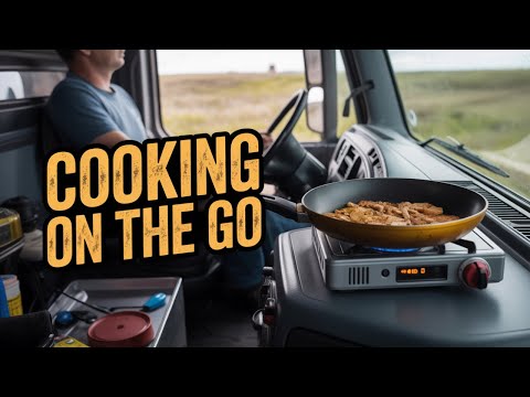 Видео: Мой первый ночной кемпинг в жаркую погоду в грузовике с варёными овощами