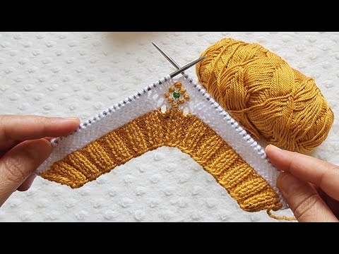 Видео: Очень простая бесшовная модель пинеток с двумя спицами