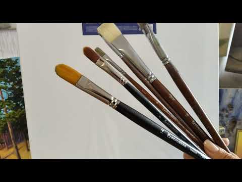 Видео: Что купить начинающему художнику для живописи маслом? Краткая видео инструкция