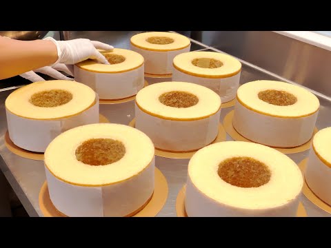 Видео: Как делают 23-х слойный рисовый пирог Bahumkuchen | Корейский десерт