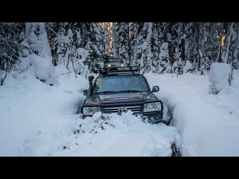 Видео: Зимний оффроуд, красивый и беспощадный)