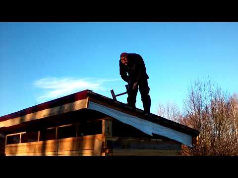 Видео: Стройка у Живу на хуторе в Латгалии - 3   Хутор LV