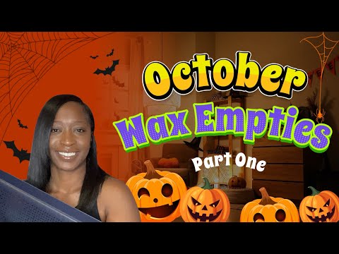 Видео: Октябрьские пустые свечи/восковые баночки ~ Часть 1 👻💀🎃