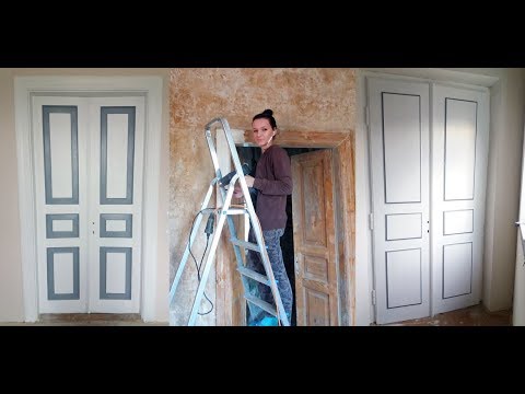 Видео: РЕСТАВРАЦИЯ СТАРОЙ ДВЕРИ из натурального дерева