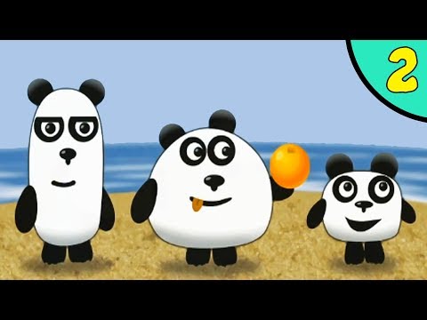 Видео: ТРИ ПАНДЫ. Серия 2. Необитаемый остров. Мультфильм для детей на Игрули TV