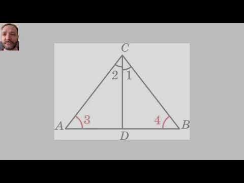 Видео: Задача: найти сторону равнобедренного треугольника