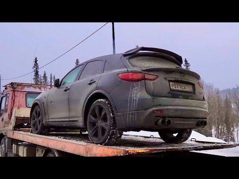 Видео: Infiniti FX на V8. ЧУЮ ПОЕДЕМ НЕ СКОРО.