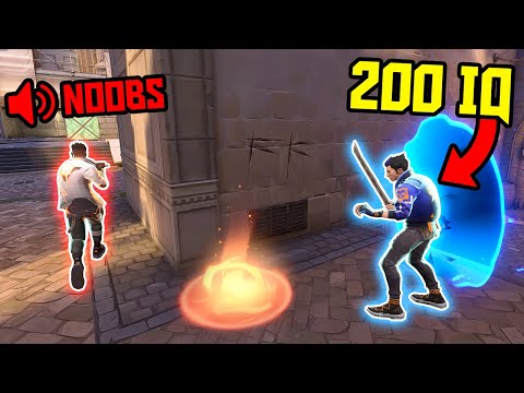 Видео: САМЫЕ УМНЫЕ МОМЕНТЫ В VALORANT #135