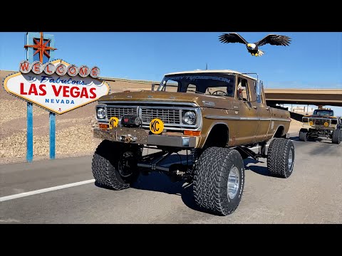 Видео: Gold Dust получает первый комплект Baja Belted II с 17x16! SEMA 2025 начинается