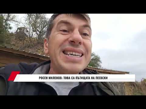 Видео: РОСЕН МИЛЕНОВ: ТОВА СА ПЪТИЩАТА НА ПЕЕВСКИ
