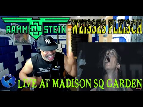 Видео: RAMMSTEIN WEISSES FLEISCH LIVE AT MADISON SQ GARDEN - Реакция продюсера