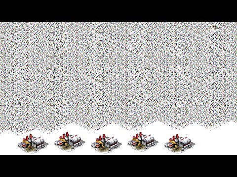 Видео: Месть Юрия Red Alert 2 WWII Новая версия карты 01 отредактирована AP Extra Hard AI