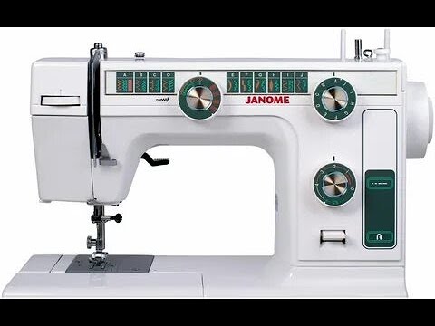 Видео: Janome L-394 /Janome LE 22. Обзор. Т.О.Регулировка.