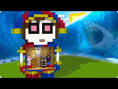 Видео: 🌊МЫ ПОСТРОИЛИ ДОМ ВНУТРИ ПОМНИ ПРОТИВ ЦУНАМИ В МАЙНКРАФТ! ШЕДИ ЛЕСКА И НУБИК MINECRAFT