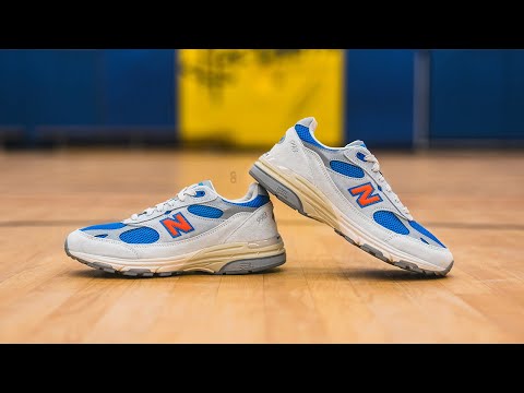 Видео: Kith x Madison Square Garden x New Balance 993 "Ancient Scroll": обзор и примерка