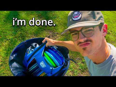 Видео: Я пытался бросить диск-гольф.