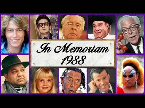 Видео: Памяти 1988: Знаменитые лица, которых мы потеряли в 1988 году | Legacy Memoriam