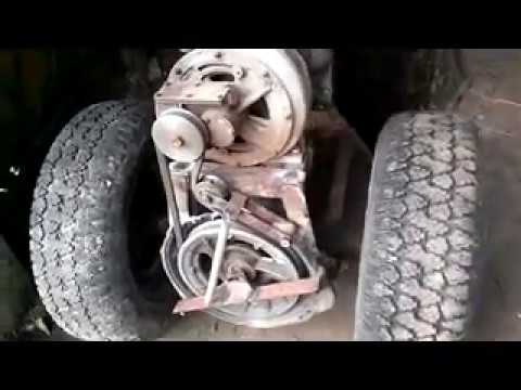 Видео: Мотоблок из КПП ЗАЗ.часть 2.