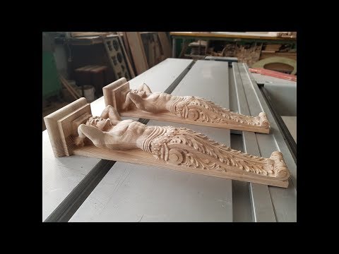 Видео: Carved Atlants with CNC machine. Резные Атланты на ЧПУ