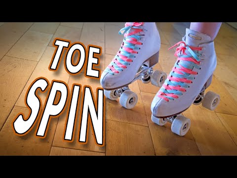 Видео: Как научиться делать вращение на роликовых коньках
