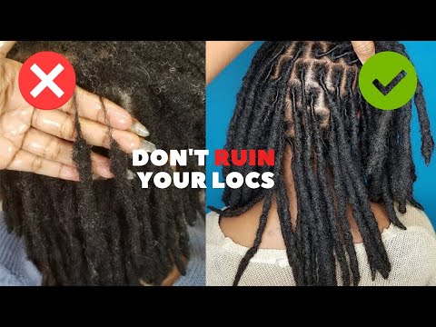 Видео: 5 способов испортить локоны (двухпрядные локоны на волосах 4C — избегайте повреждения локонов!!!)