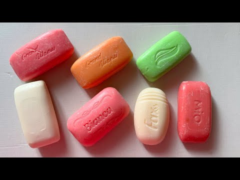 Видео: ASMR Soap catting/ Soap carving/ Резка мыла/ Asmr soap