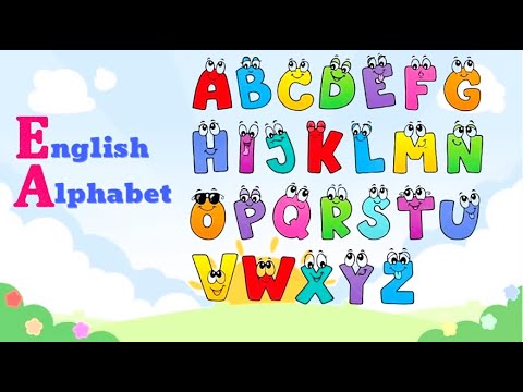 Видео: Англійський алфавіт,звуки.English Alphabet For Kids.