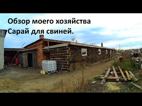 Видео: Обзор моего хозяйства. Разведение свиней.