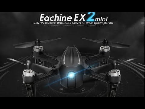 Видео: Квадрокоптер Eachine EX2 mini | Распаковка и облёт | MikeRC 2018 FHD