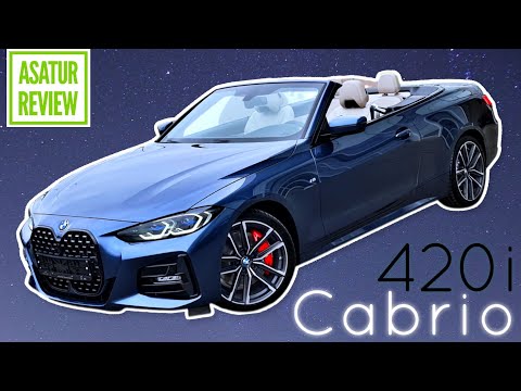 Видео: 🇩🇪 Обзор CABRIO BMW 420i G23 M-Sport PRO / Кабрио БМВ 420и Г23 Синий Арктик Рэйс / Слоновая кость