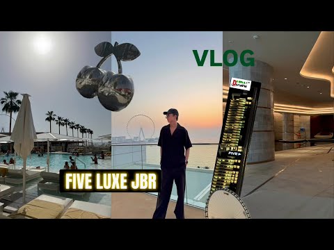 Видео: Почему в этом отеле стоит остановиться? FIVE luxe JBR пересадочный влог в Дубае и Париже 