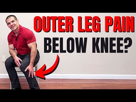 Видео: Облегчение боли на внешней стороне ноги ниже колена (6 простых решений)