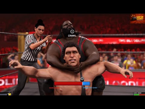 Видео: WWE 335 FULL Андре Гигант против Майкла Генри | Безумный бой сабмишенов WWE | Невероятное столкно...