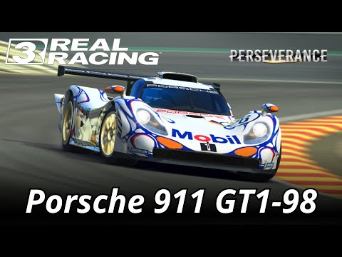 Видео: PERSEVERANCE (Упорство): Porsche 911 GT1-98 - Real Racing 3