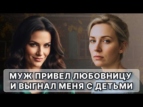 Видео: Муж выгнал жену с детьми ради любовницы.