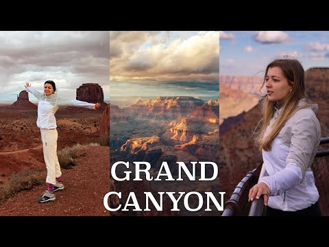 Видео: Уикенд пътуване в Аризона- Гранд Каньон | САЩ- влог 2 | Trip to Grand Canyon and Monument Valley