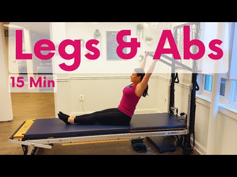 Видео: 15-минутная тренировка пилатеса в башне | Укрепление ног, пресса и поясницы | Программа для всех ...