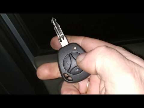 Видео: Оригинальный ключ с кнопками для LADA (ВАЗ) Kalina,нарезка и программирование ключа.