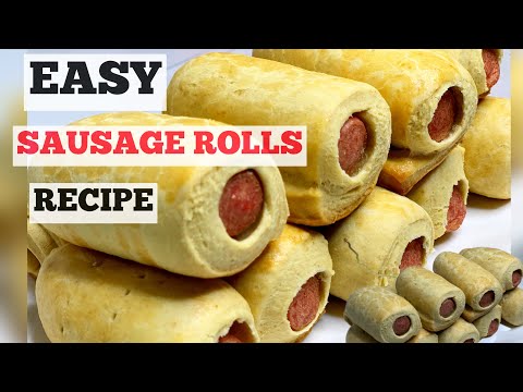 Видео: РЕЦЕПТ РУЛЕТОВ С СОСИСКОЙ ИЗ 5 ИНГРЕДИЕНТОВ | ДОМАШНИЕ РУЛЕТЫ С СОСИСКОЙ | VLOGTOBER2023