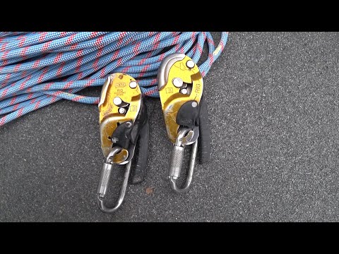 Видео: Сравнение Нового и Старого Rig Petzl | Промышленный альпинизм