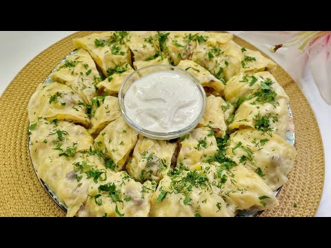 Видео: Муж просит готовить 3 раза в неделю. Ханум с тыквой невероятно вкусно... Вся семья его обожает!!!